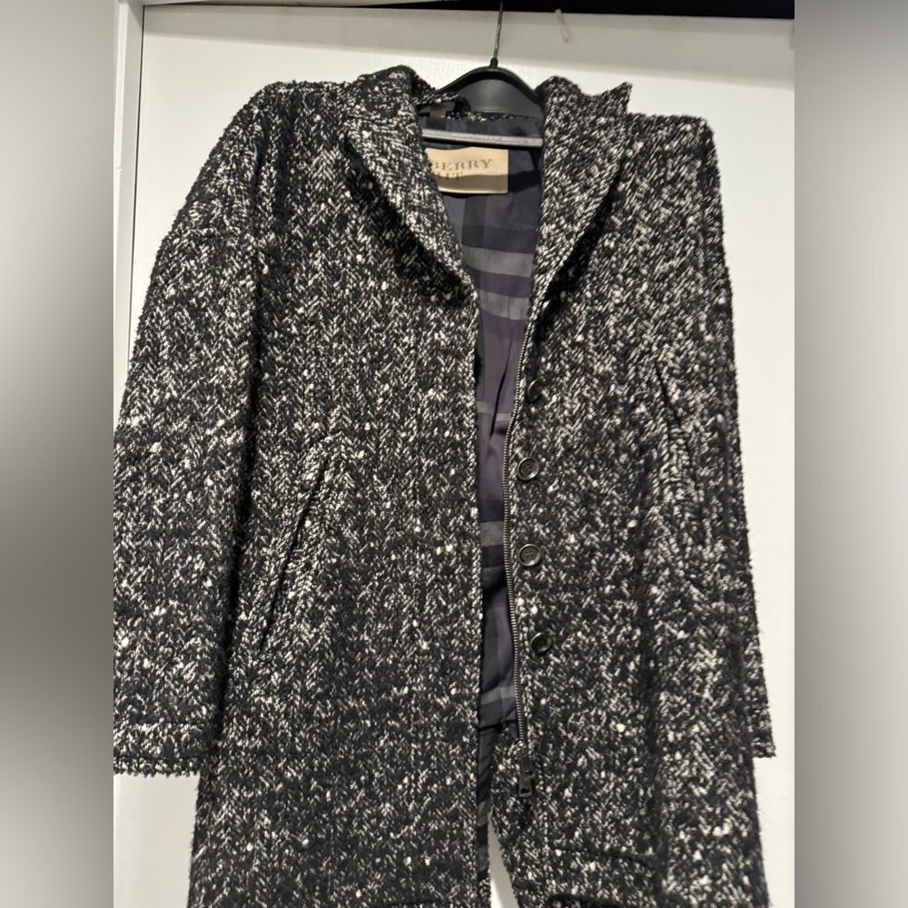 Burberry coat runway, edition, one of a kind